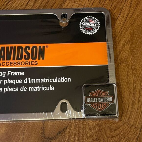 Harley Davidson Auto/Truck License Tag Frame NWT - Picture 2 of 5